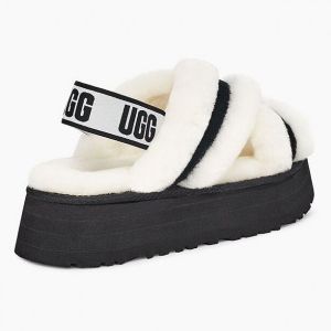 Ugg Disco Cross Slide White