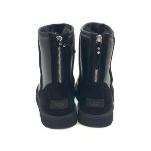 Man Сlassic Mini Zip Metallic Black