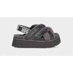 UGG Disco Cross Slide Grey